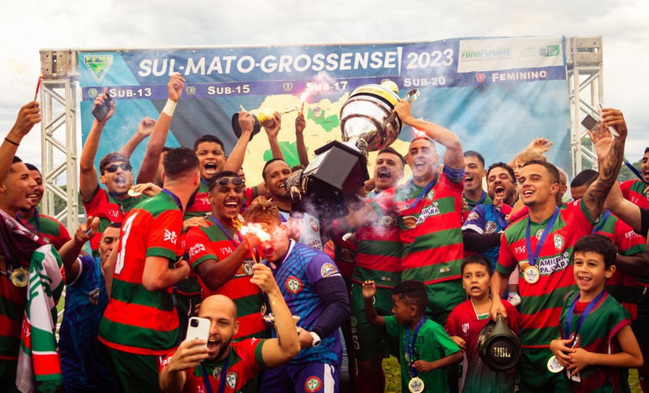 Portuguesa bate Corumbaense e conquista pela primeira vez a Série B Sul-Mato-Grossense (Foto: Luciano Siqueira/AA Portuguesa)