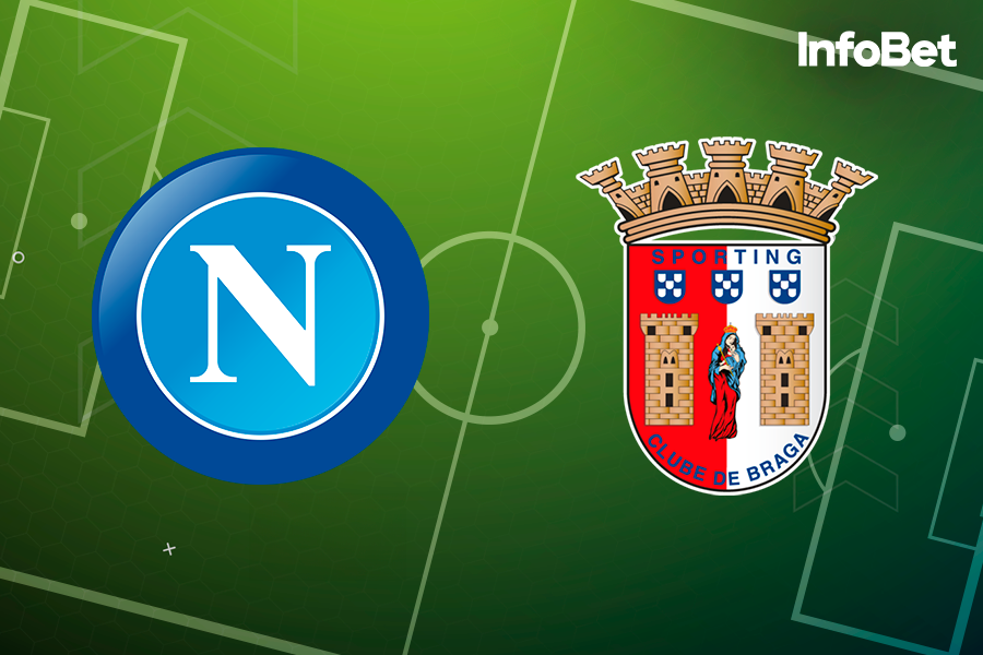 Napoli e Braga se enfrentam nesta terça, 12 de dezembro, pela fase de grupos da Champions League